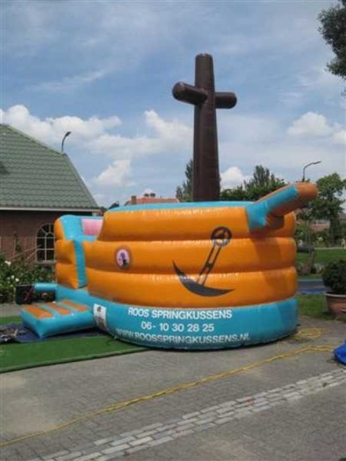 Springkussen Piratenschip 06m